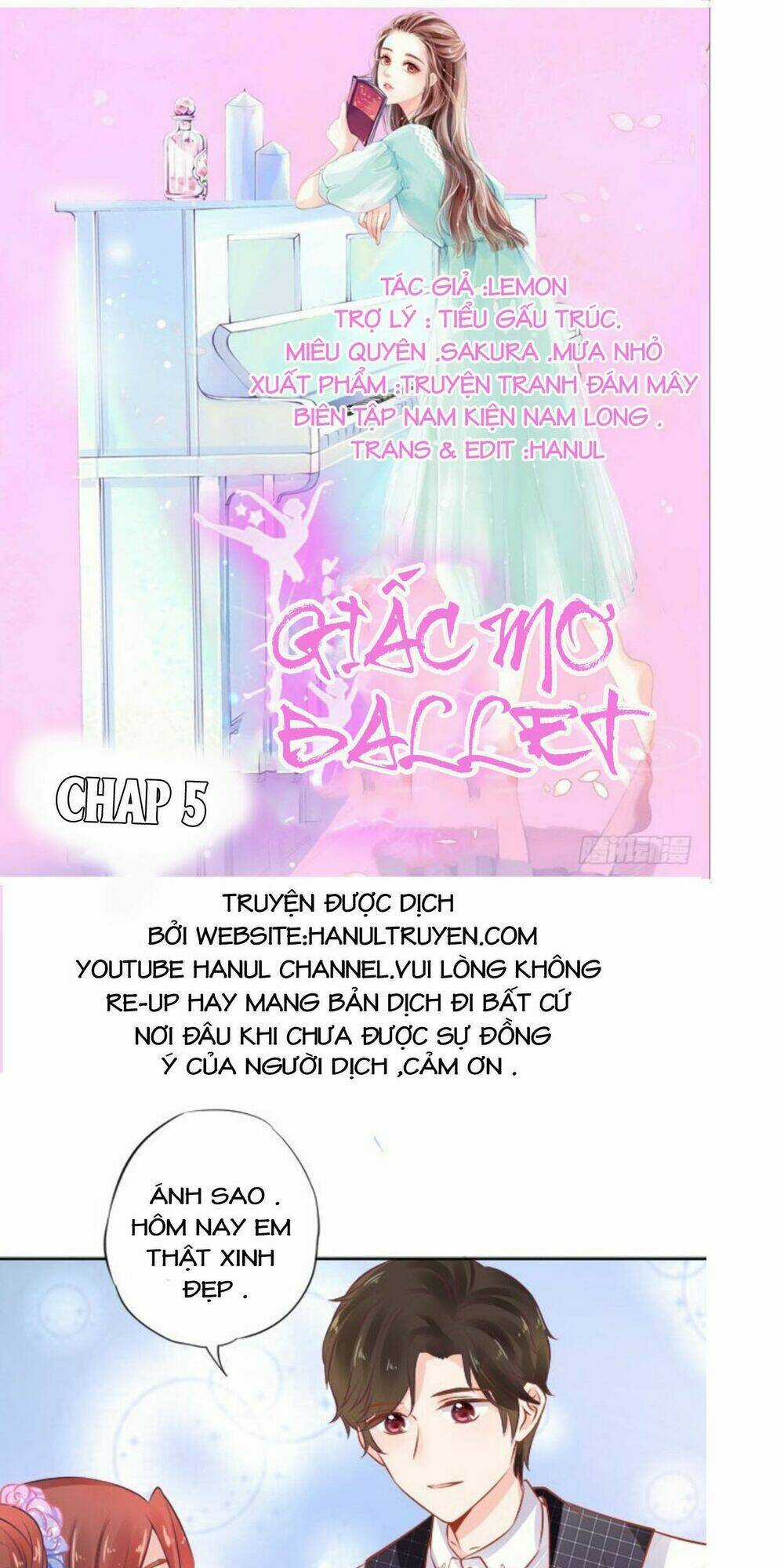 Tinh Mộng Ballet - Chapter 5 - Trang 1