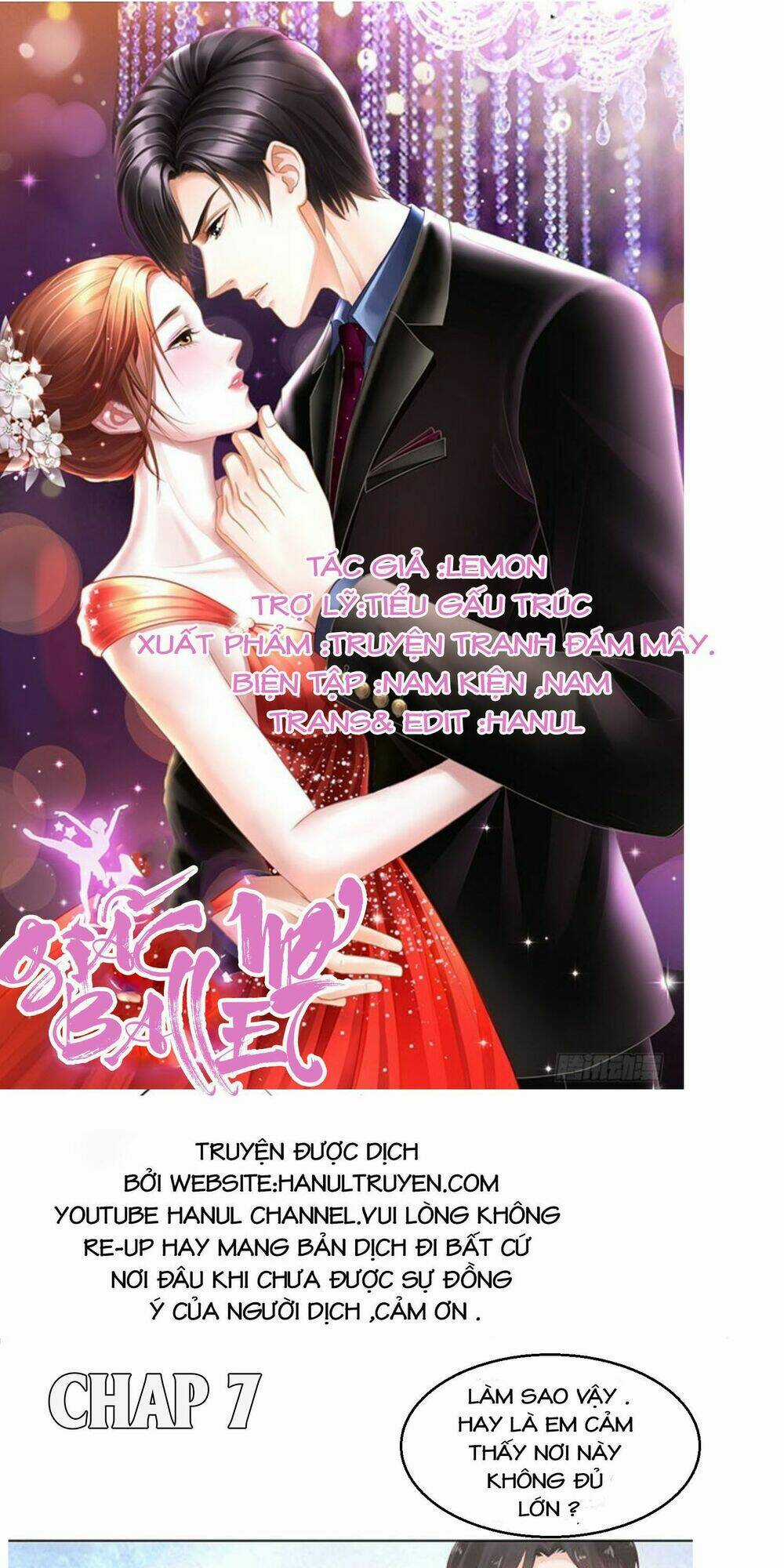 Tinh Mộng Ballet - Chapter 7 - Trang 1