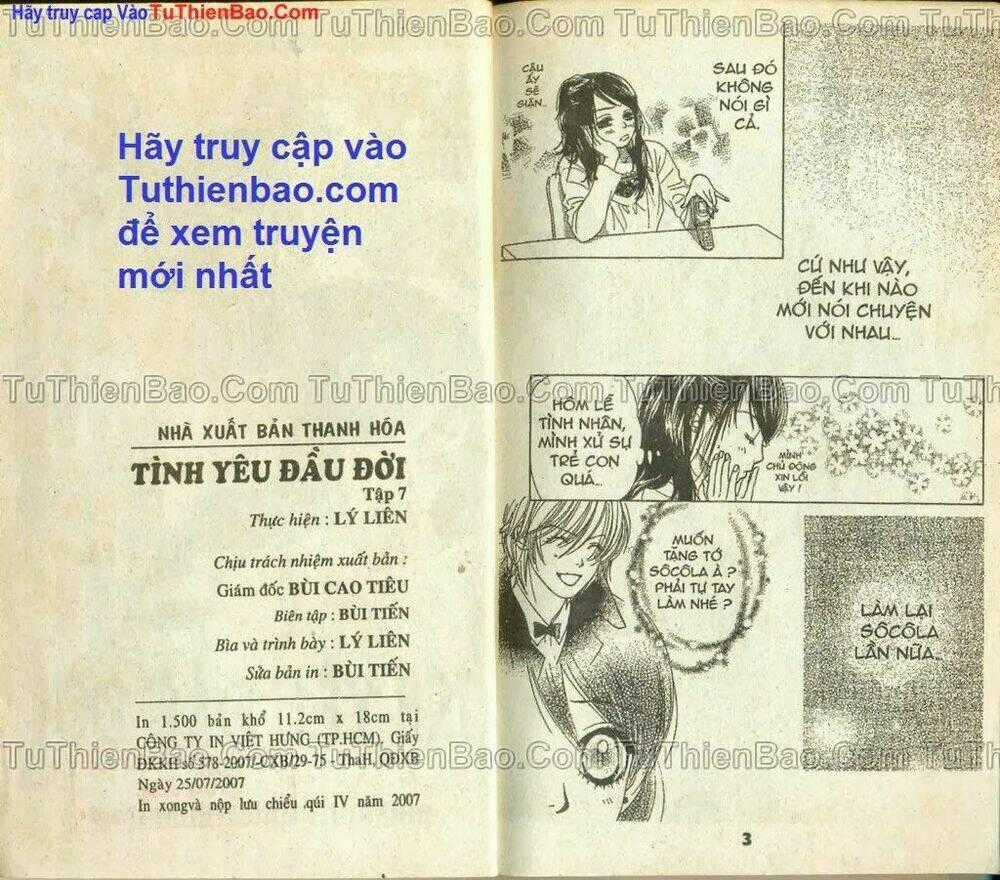 Tình Yêu Đầu Đời - Chapter 7 - Trang 2