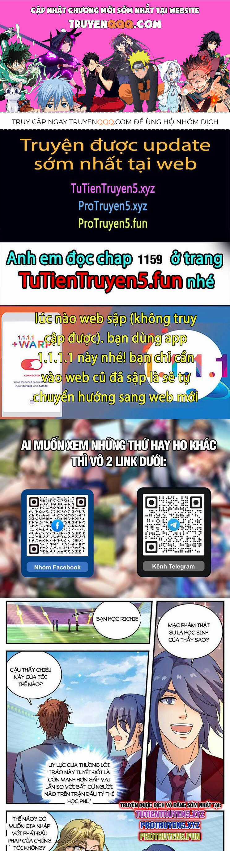 Toàn Chức Pháp Sư - Chapter 1158 - Trang 1