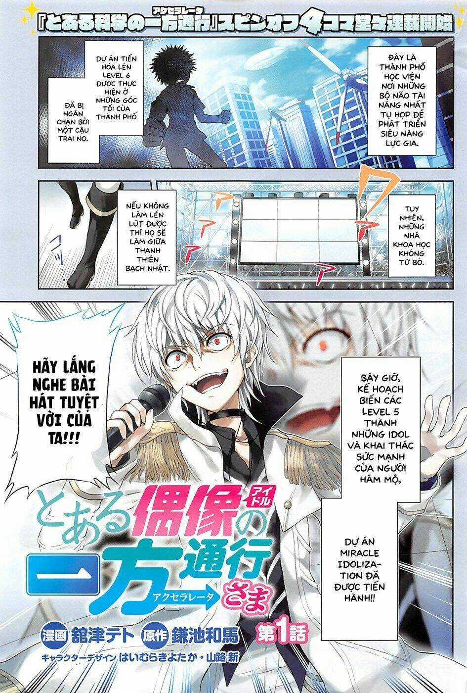 Toaru Idol No Accelerator-Sama - Chapter 1 - Trang 4