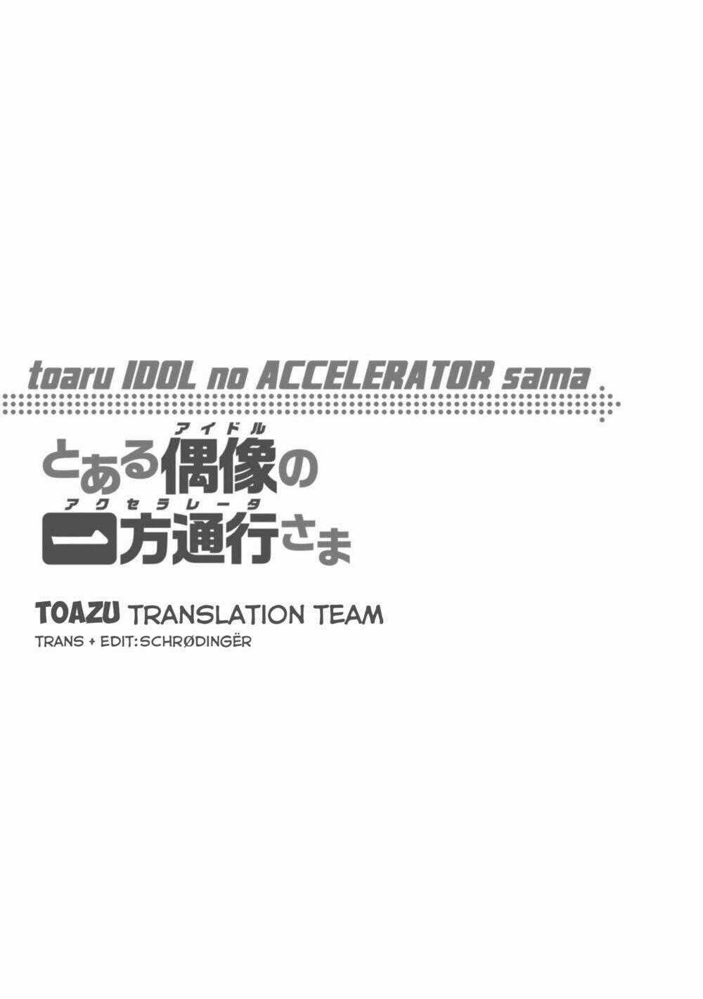 Toaru Idol No Accelerator-Sama - Chapter 16 - Trang 13
