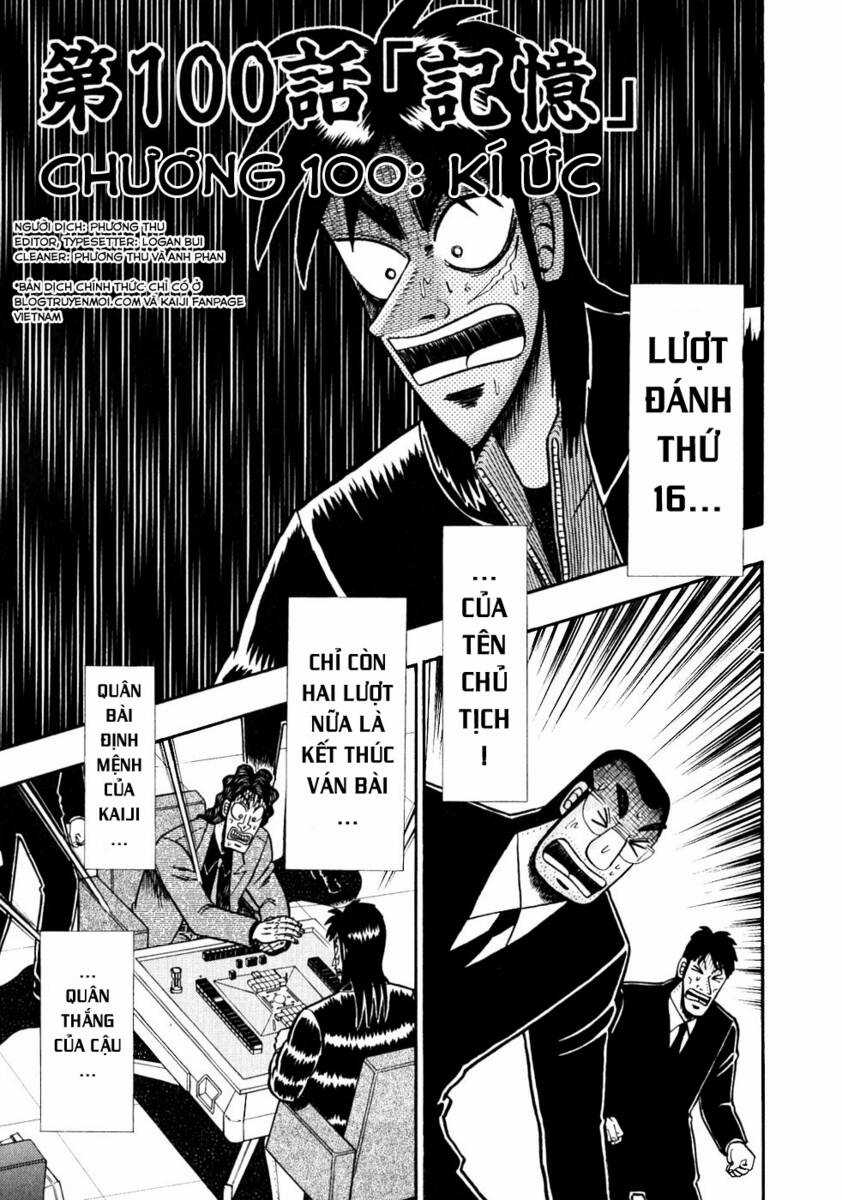 Tobaku Datenroku Kaiji - Chapter 100 - Trang 1