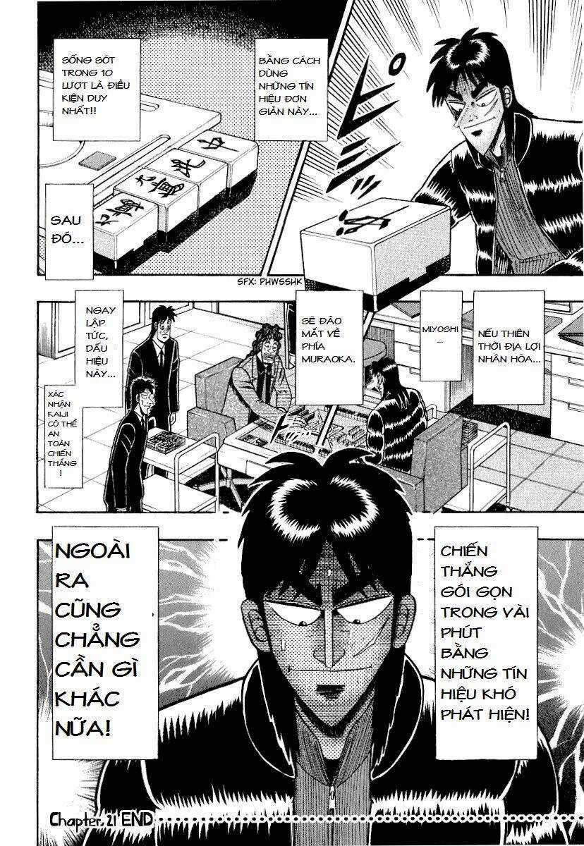 Tobaku Datenroku Kaiji - Chapter 21 - Trang 21