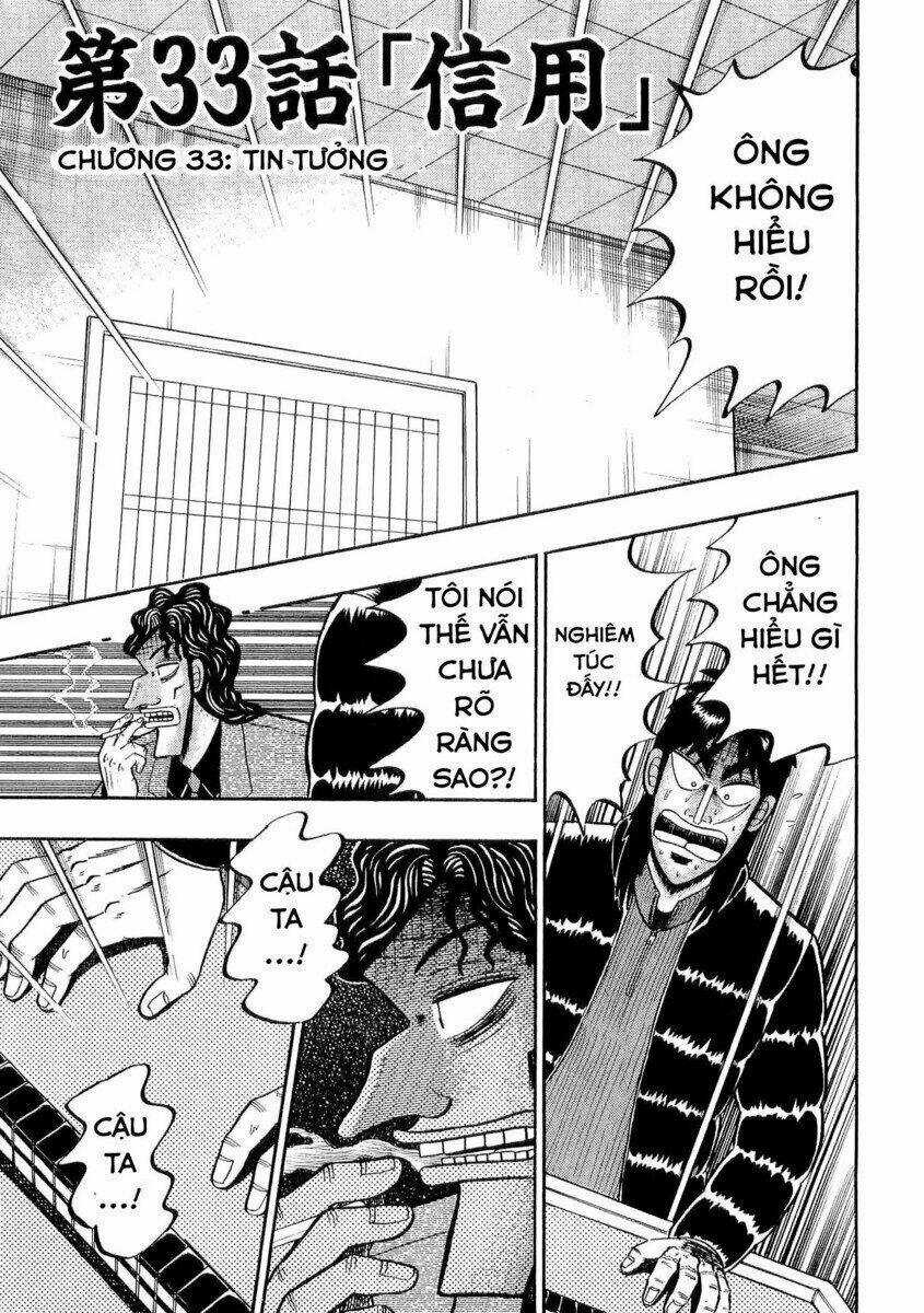Tobaku Datenroku Kaiji - Chapter 33 - Trang 1