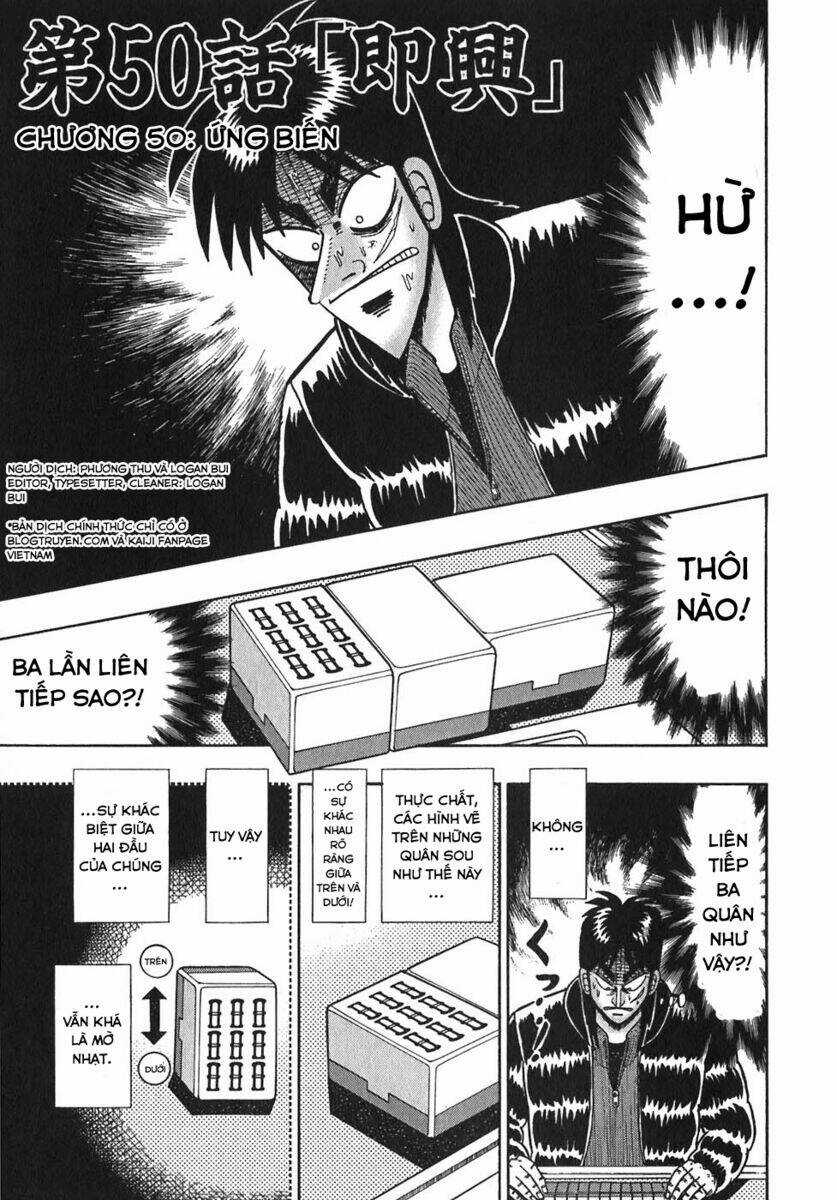 Tobaku Datenroku Kaiji - Chapter 50 - Trang 1
