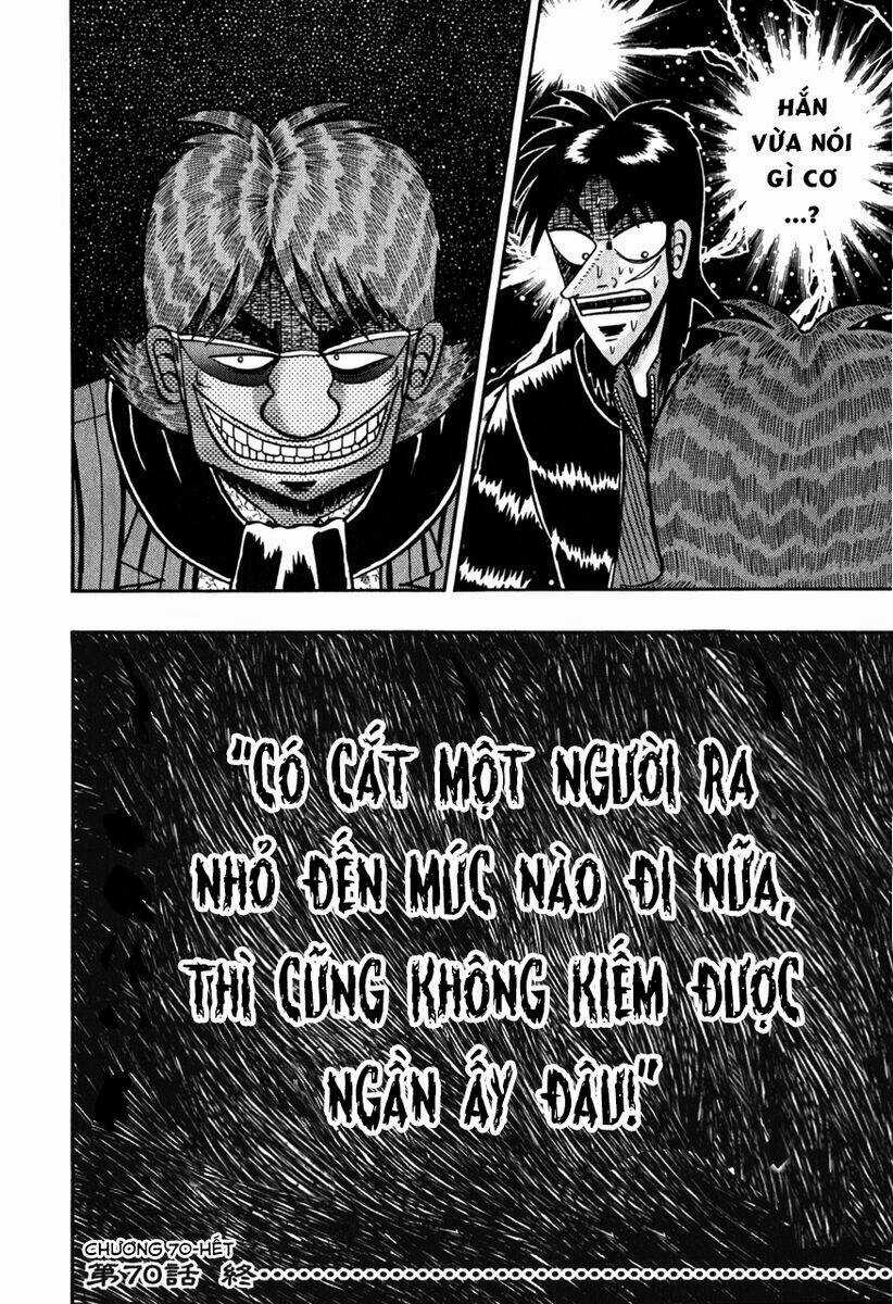 Tobaku Datenroku Kaiji - Chapter 70 - Trang 22