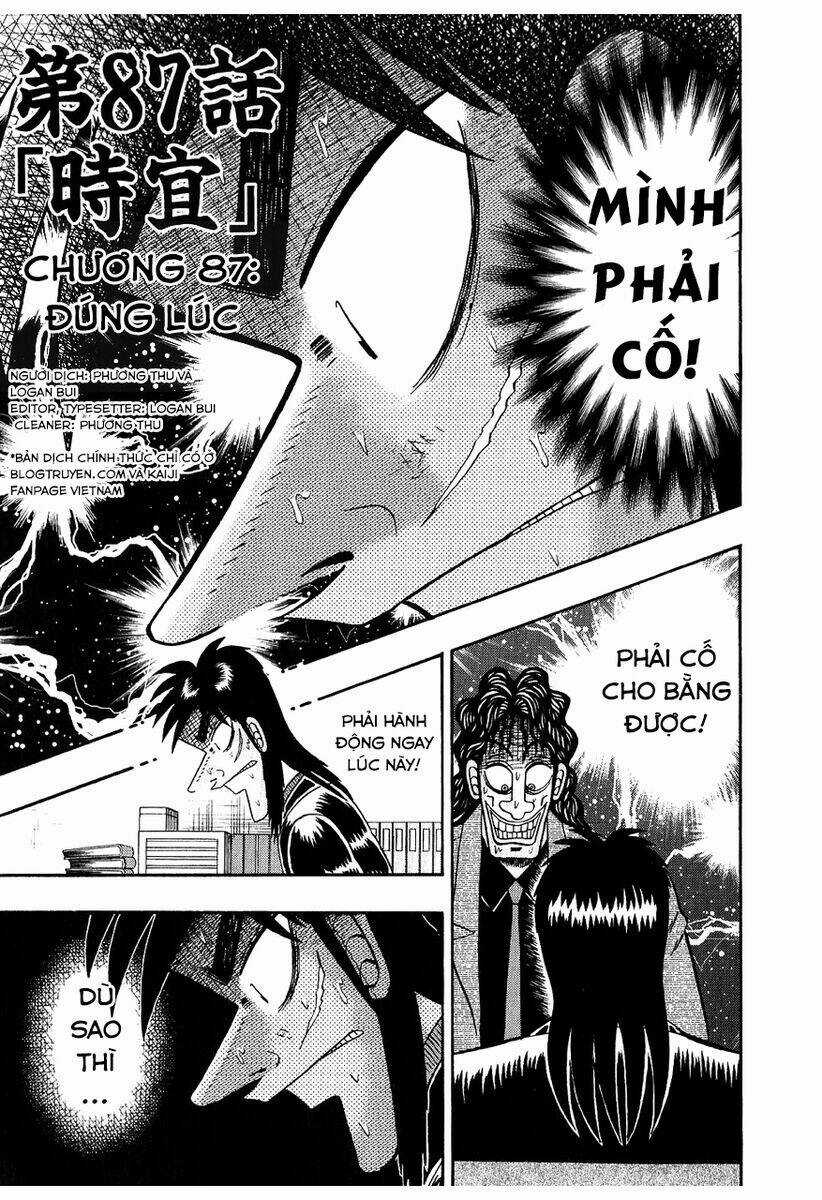 Tobaku Datenroku Kaiji - Chapter 87 - Trang 1