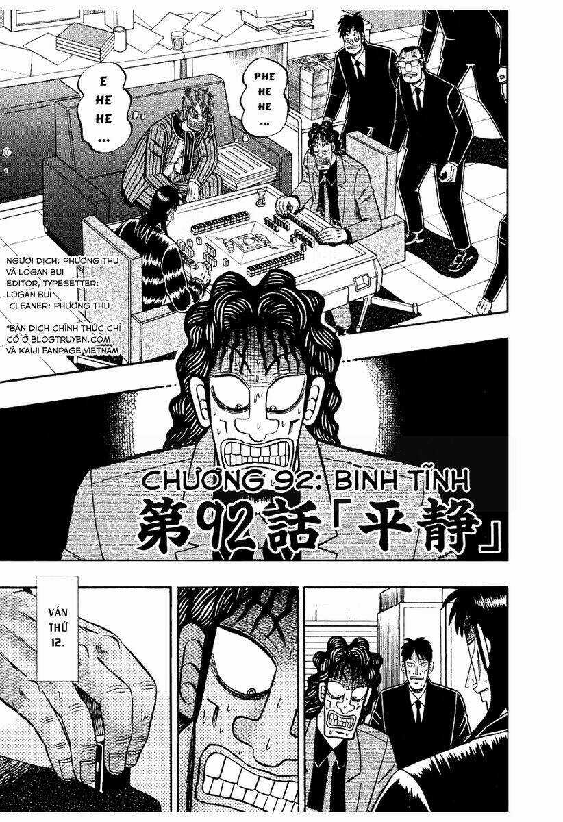 Tobaku Datenroku Kaiji - Chapter 92 - Trang 1