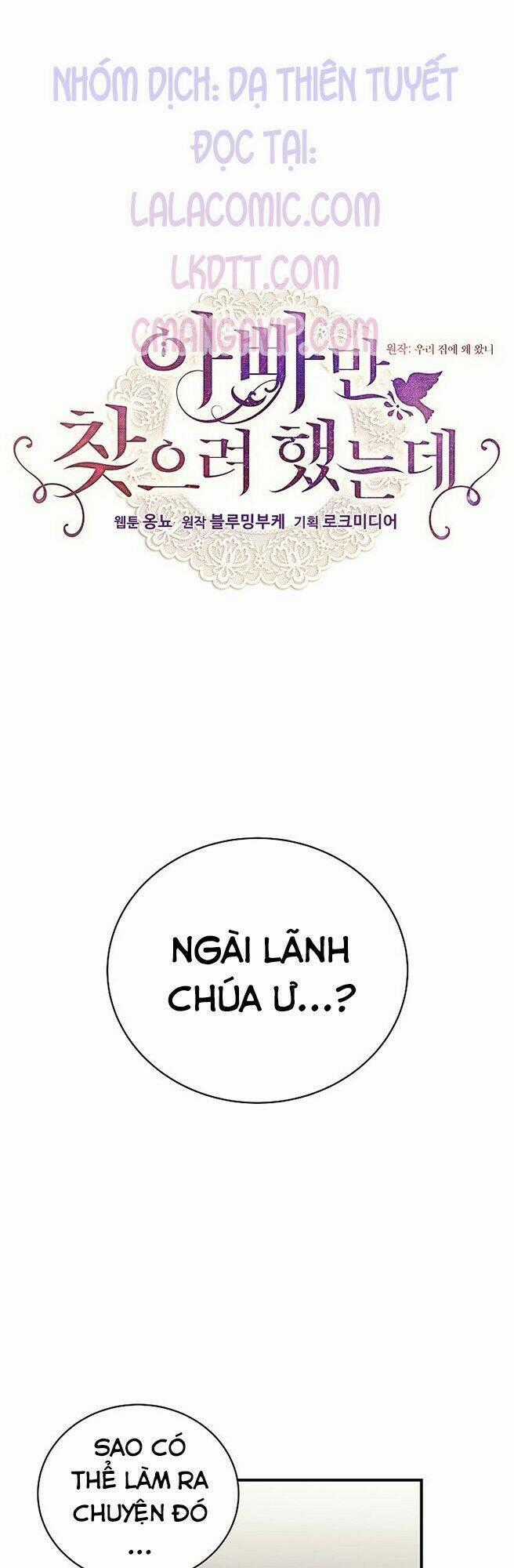 Tôi Chỉ Đi Tìm Cha Thôi - Chapter 9 - Trang 1