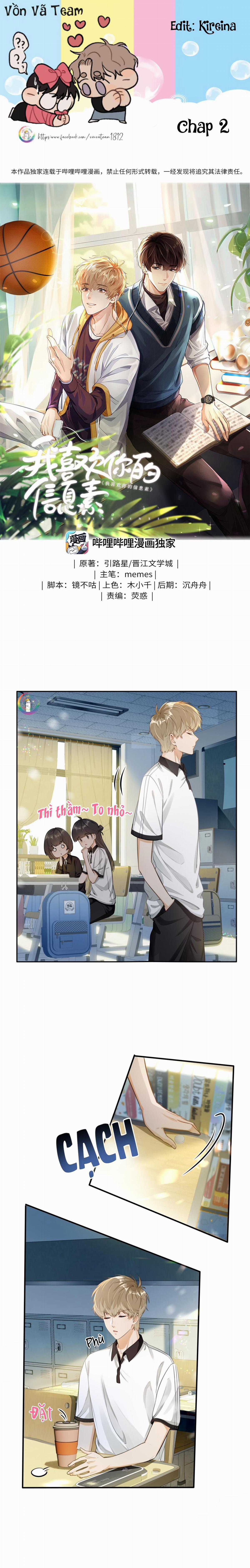 Tôi Thích Pheromone Của Cậu - Chapter 2 - Trang 2