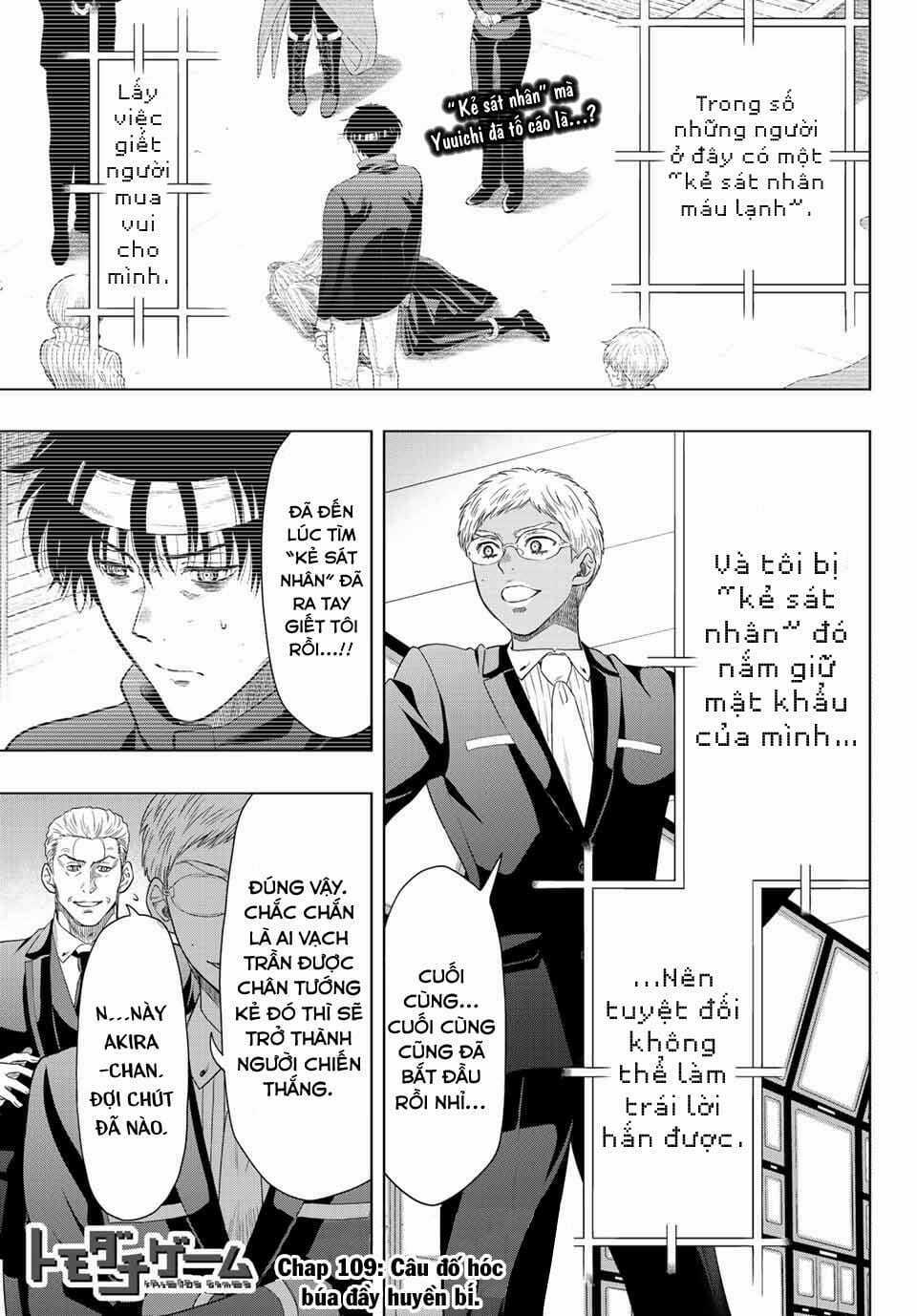 Tomodachi Game - Chapter 109 - Trang 1