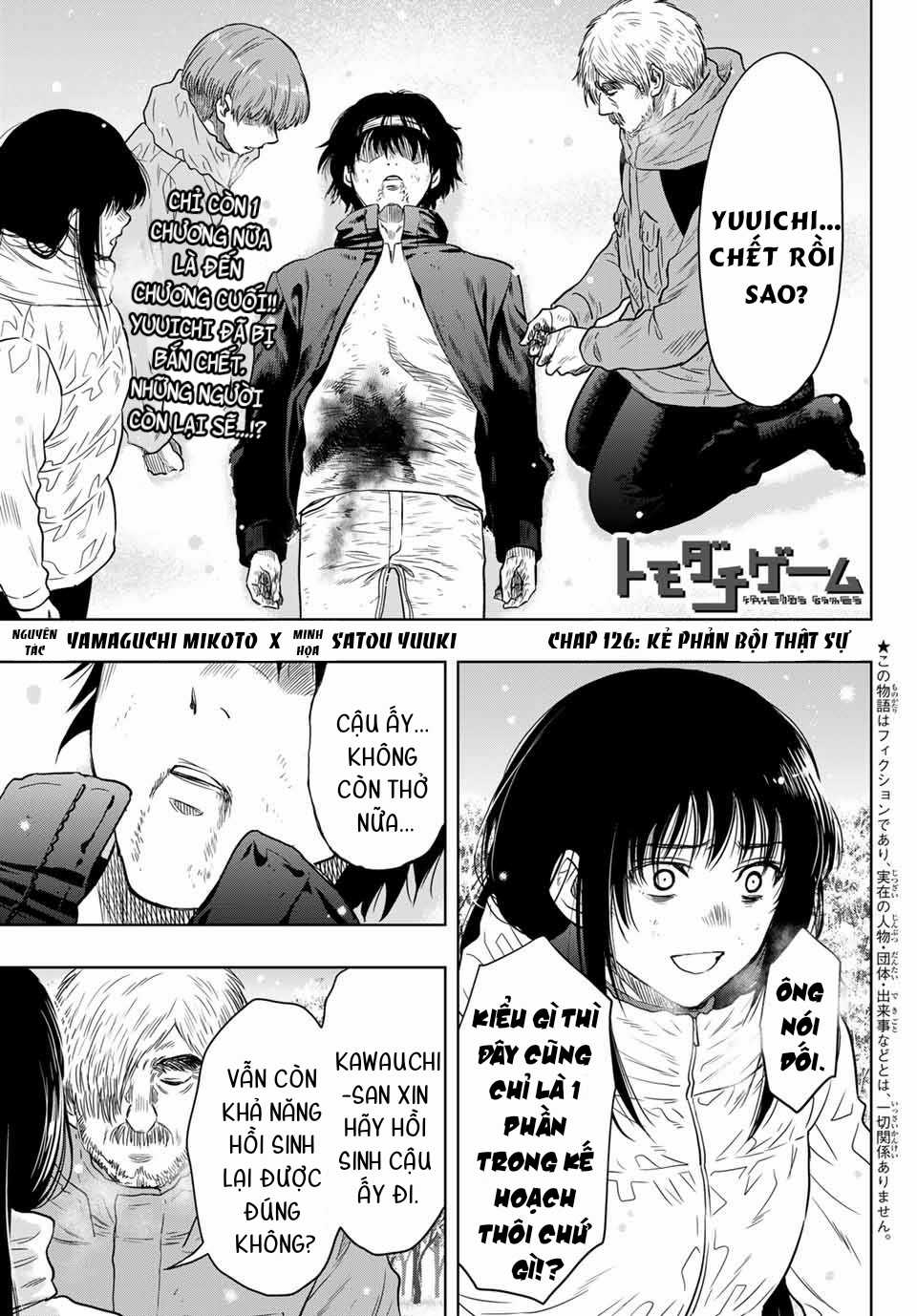 Tomodachi Game - Chapter 126 - Trang 1