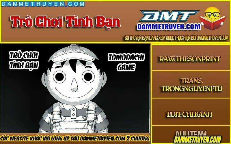 Tomodachi - Chapter 2.2 - Trang 1