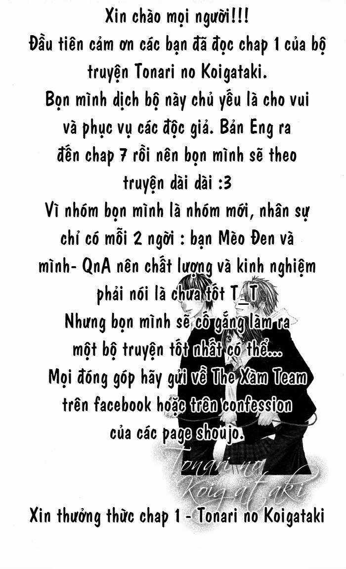 Tonari no Koigataki - Chapter 1 - Trang 4