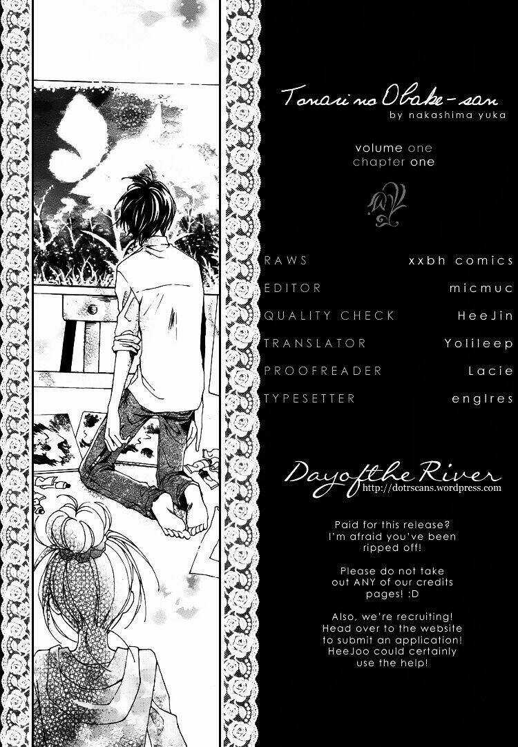 Tonari No Obake-San - Chapter 1 - Trang 3