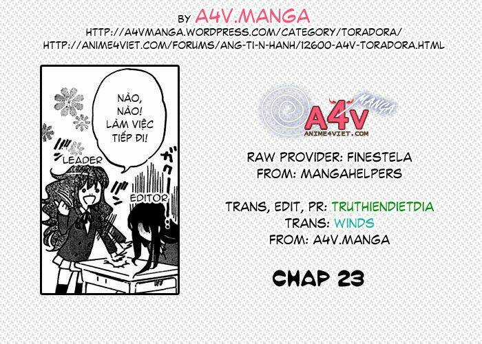 Toradora! - Chapter 23 - Trang 1