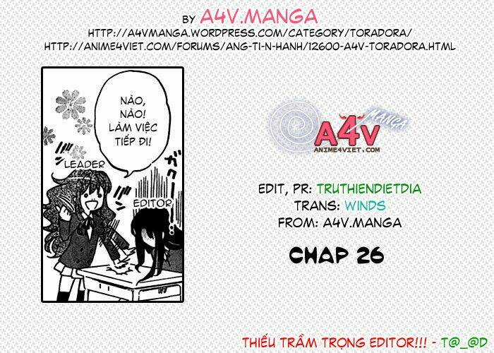 Toradora! - Chapter 26 - Trang 1