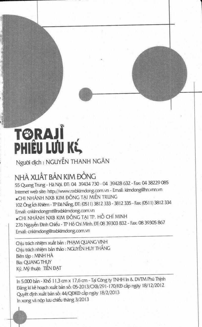 Toraji Phiêu Lưu Ký - Chapter 1 - Trang 192