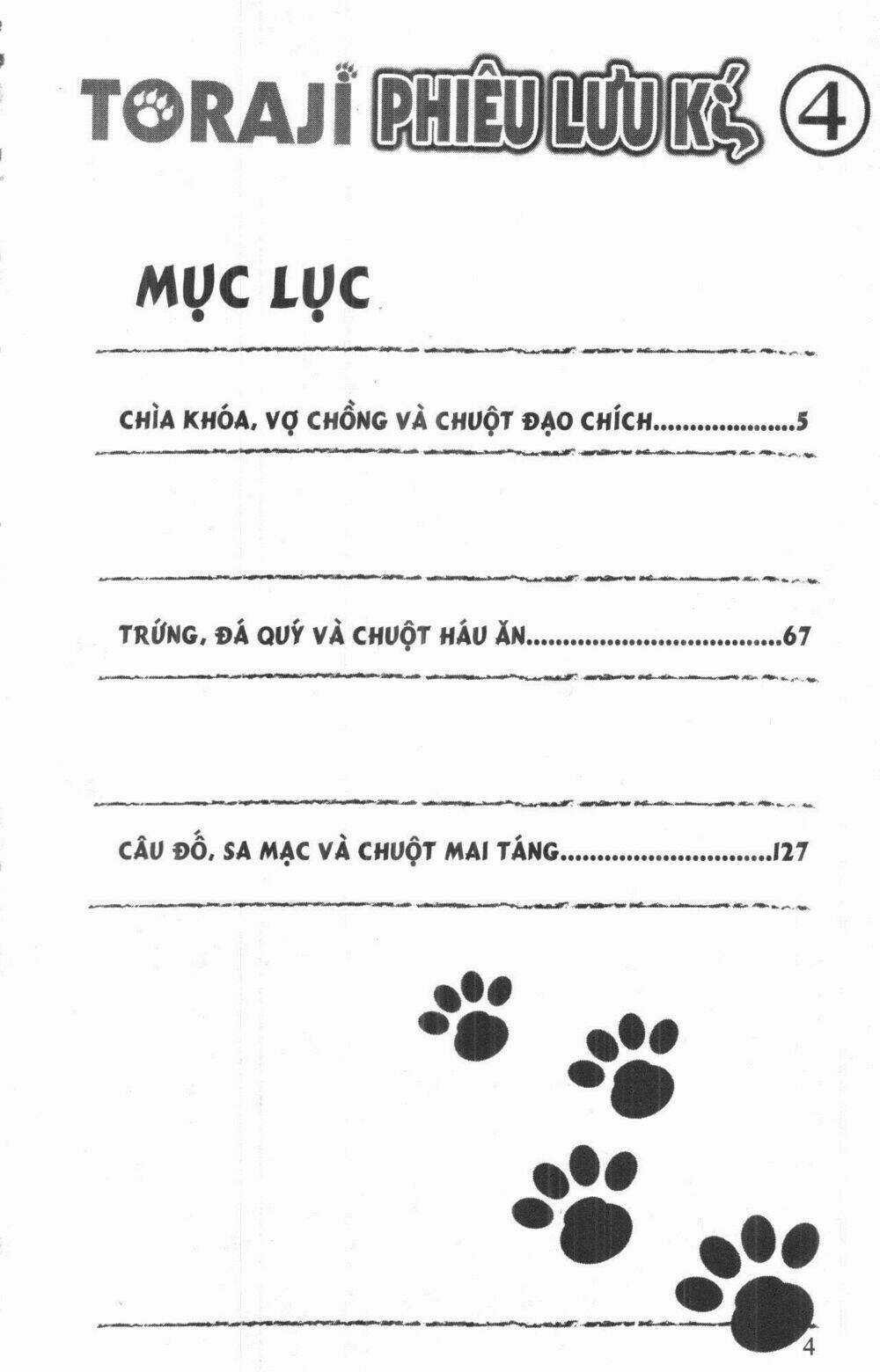 Toraji Phiêu Lưu Ký - Chapter 4 - Trang 4