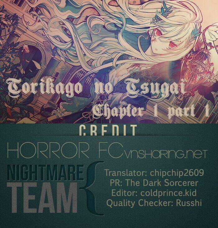 Torikago No Tsugai - Chapter 1 - Trang 1
