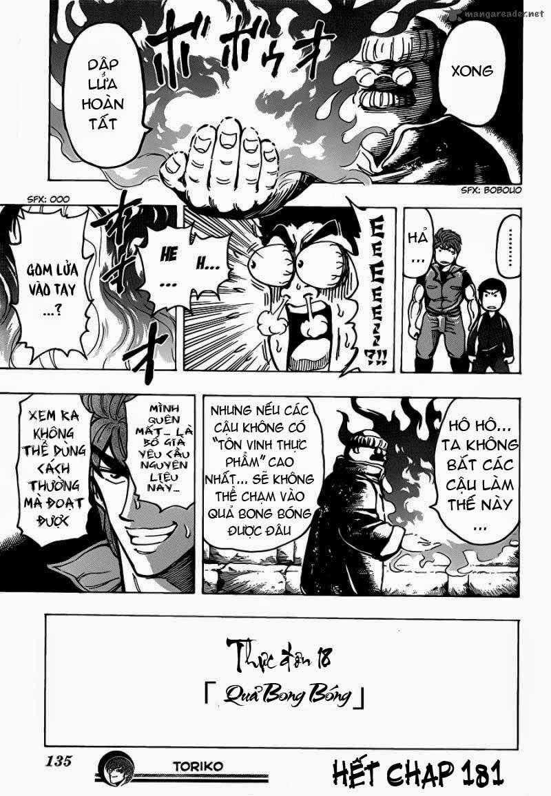 Toriko - Thợ Săn Ẩm Thực - Chapter 181 - Trang 17