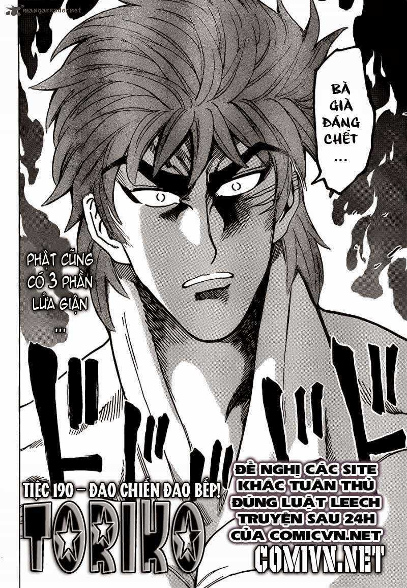 Toriko - Thợ Săn Ẩm Thực - Chapter 190 - Trang 4