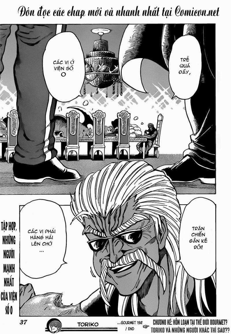 Toriko - Thợ Săn Ẩm Thực - Chapter 192 - Trang 19