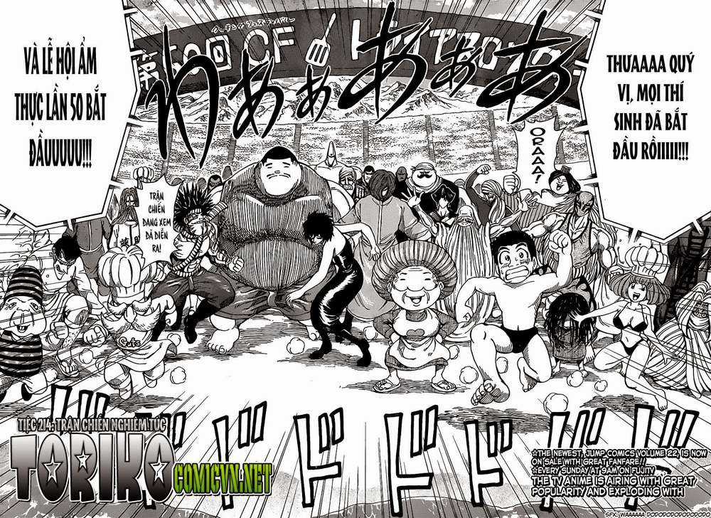 Toriko - Thợ Săn Ẩm Thực - Chapter 214 - Trang 3