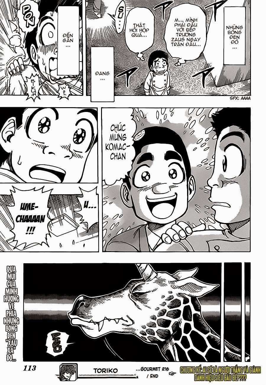 Toriko - Thợ Săn Ẩm Thực - Chapter 216 - Trang 19