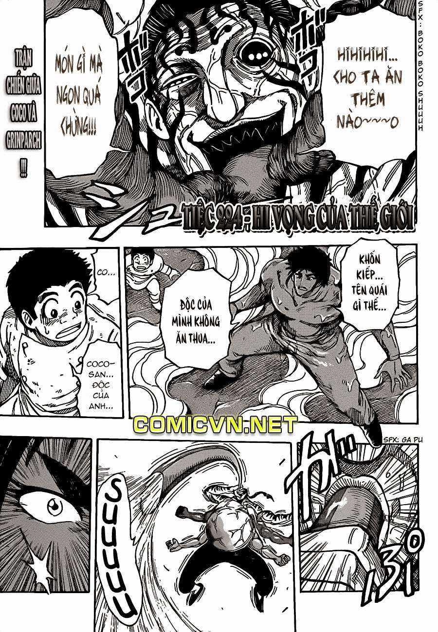 Toriko - Thợ Săn Ẩm Thực - Chapter 224 - Trang 3