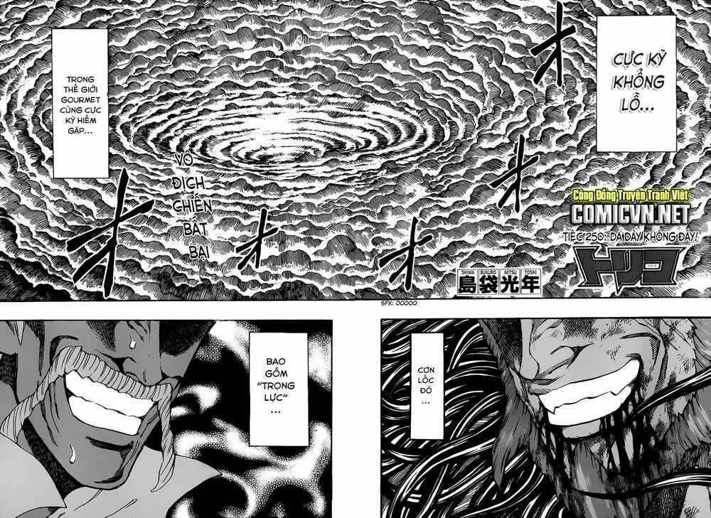 Toriko - Thợ Săn Ẩm Thực - Chapter 250 - Trang 2