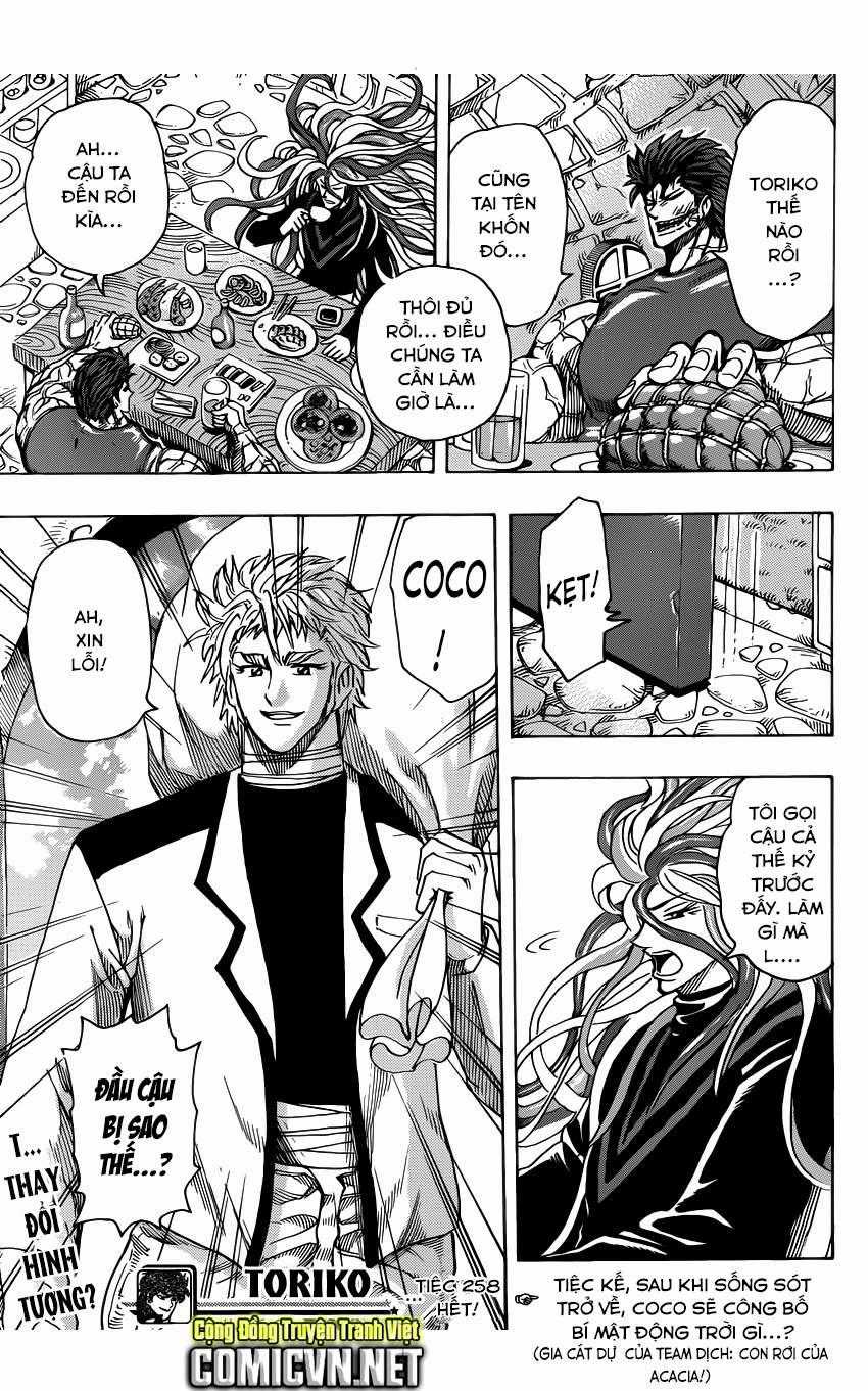 Toriko - Thợ Săn Ẩm Thực - Chapter 258 - Trang 17