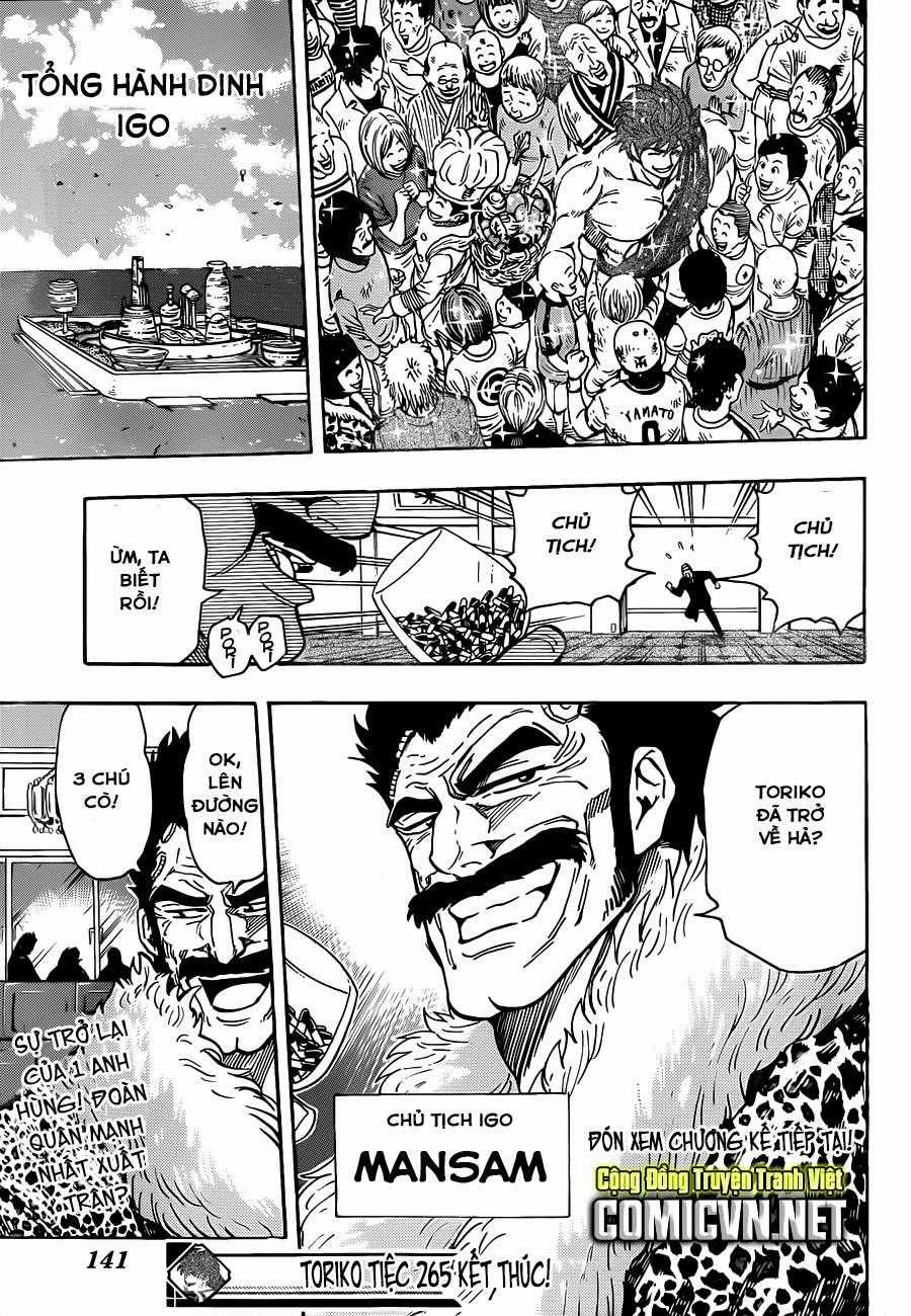 Toriko - Thợ Săn Ẩm Thực - Chapter 265 - Trang 21