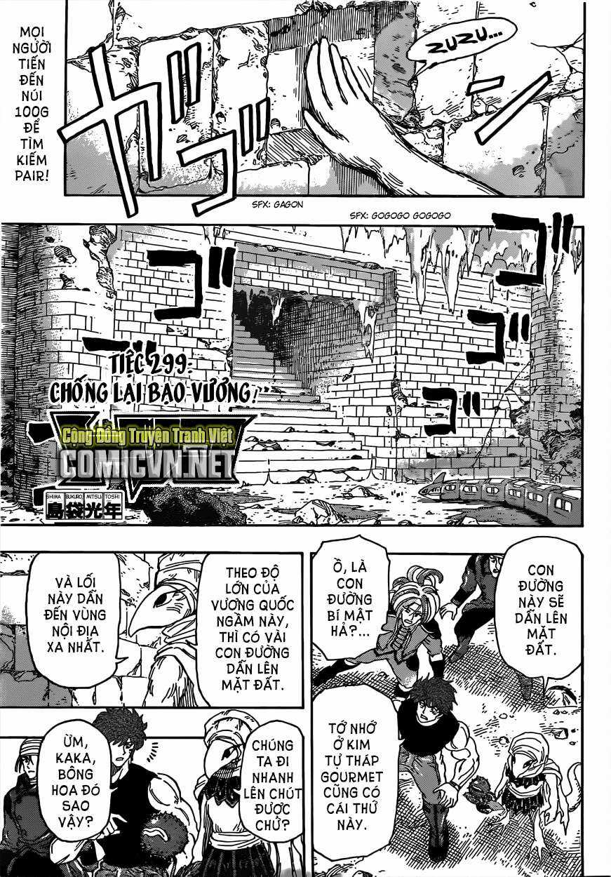 Toriko - Thợ Săn Ẩm Thực - Chapter 299 - Trang 3