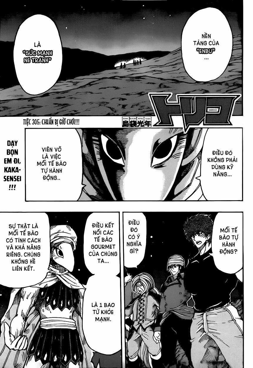 Toriko - Thợ Săn Ẩm Thực - Chapter 305 - Trang 3