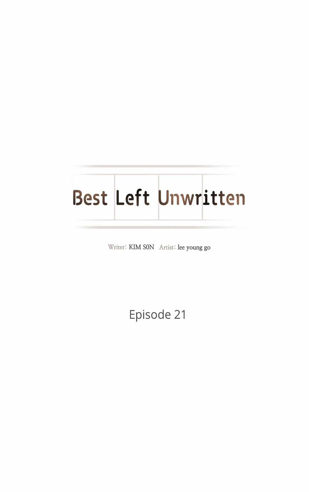 Tốt nhất là đừng viết gì cả - Chapter 21 - Trang 2