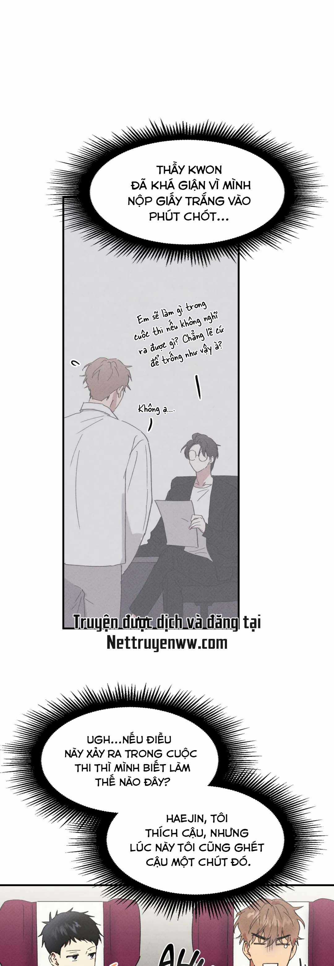 Tốt nhất là đừng viết gì cả - Chapter 34 - Trang 3