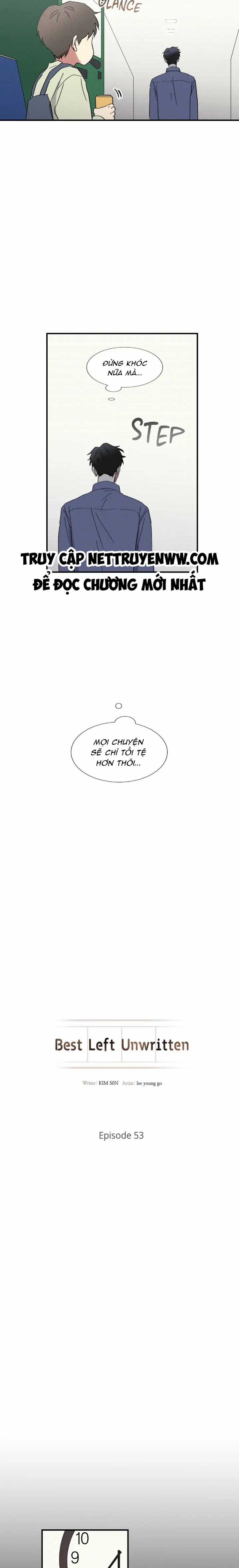 Tốt nhất là đừng viết gì cả - Chapter 53 - Trang 5