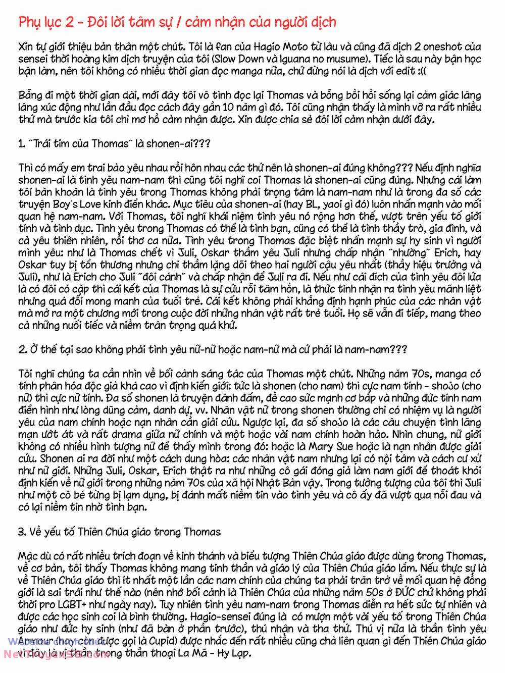 Trái Tim Của Thomas - Chapter 33 - Trang 17