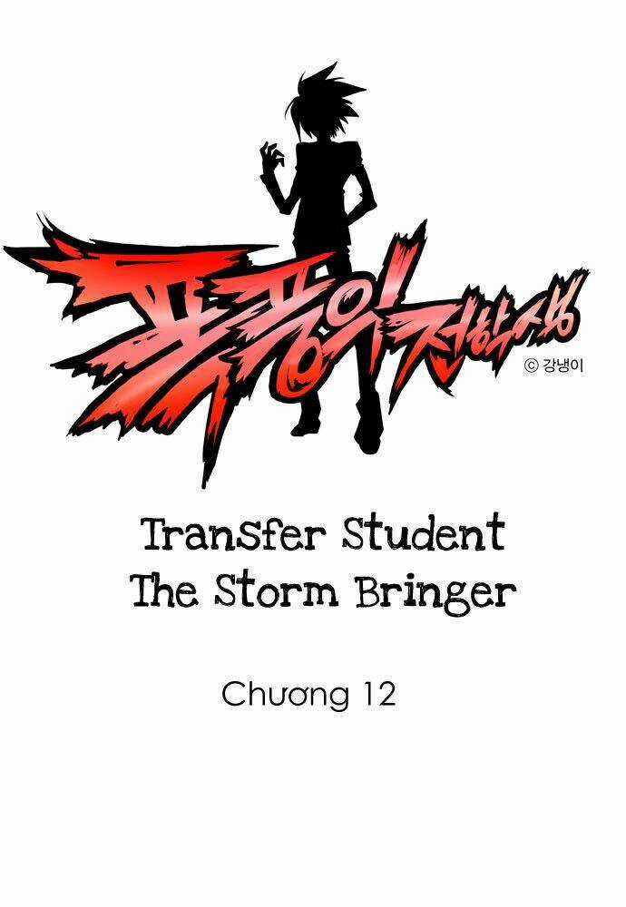 Transfer Student Storm Bringer - Chapter 12 - Trang 1