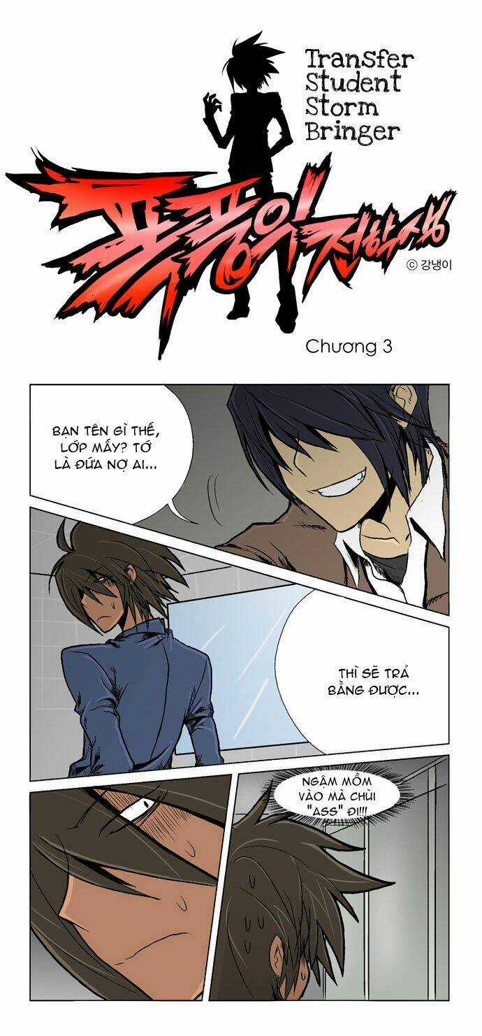 Transfer Student Storm Bringer - Chapter 3 - Trang 1