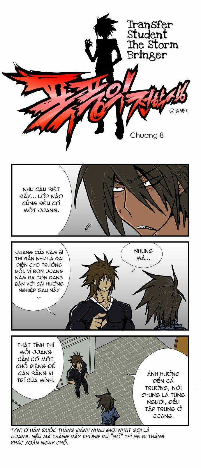 Transfer Student Storm Bringer - Chapter 8 - Trang 1