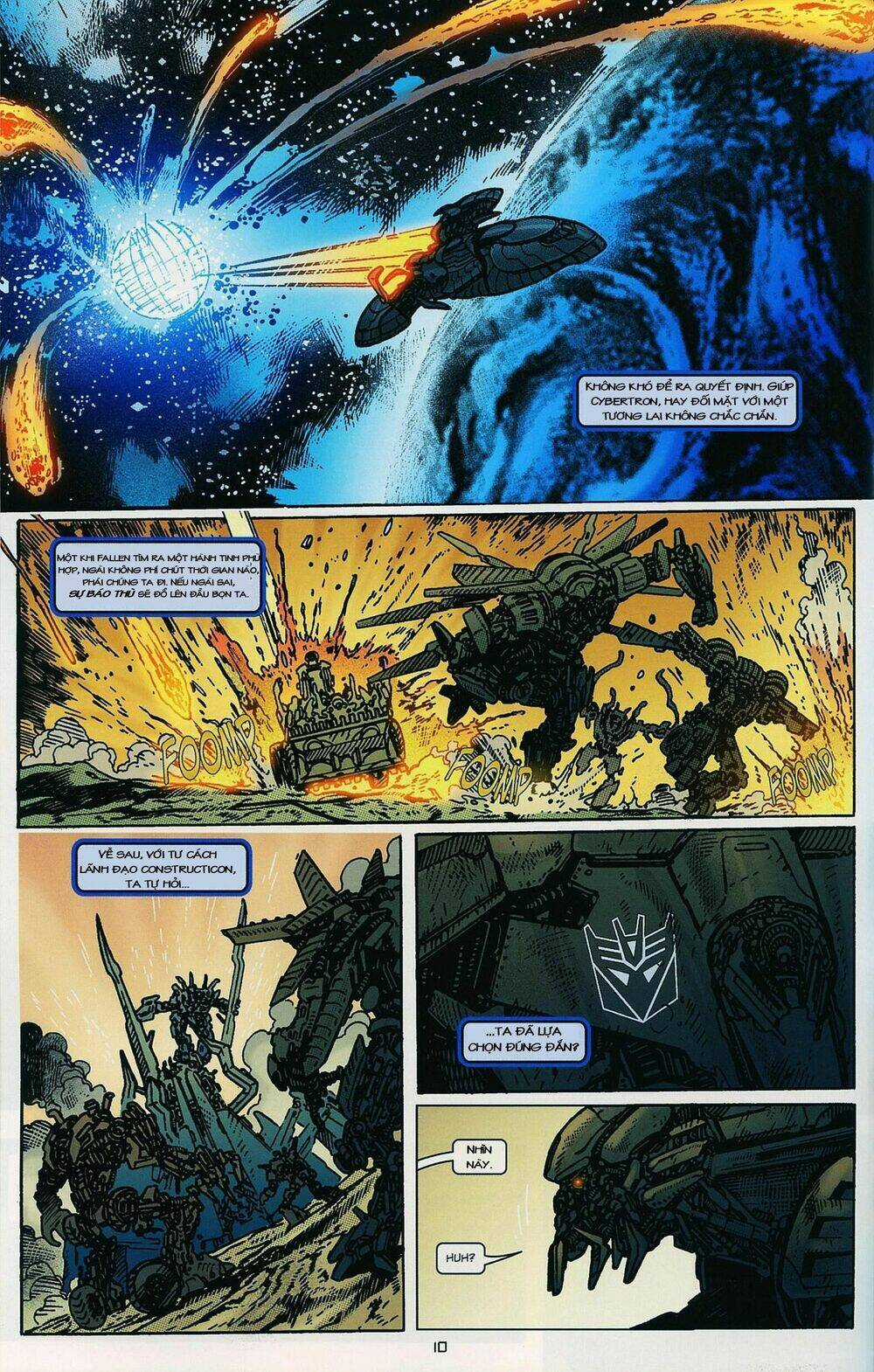 Transformer Film Comic Series - Chapter 2 - Trang 12