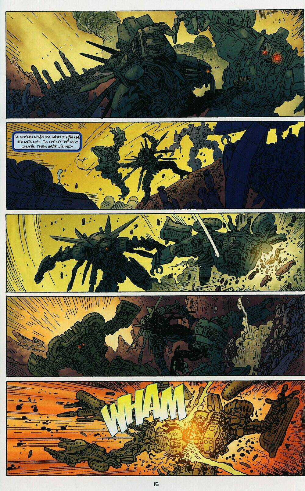 Transformer Film Comic Series - Chapter 2 - Trang 17