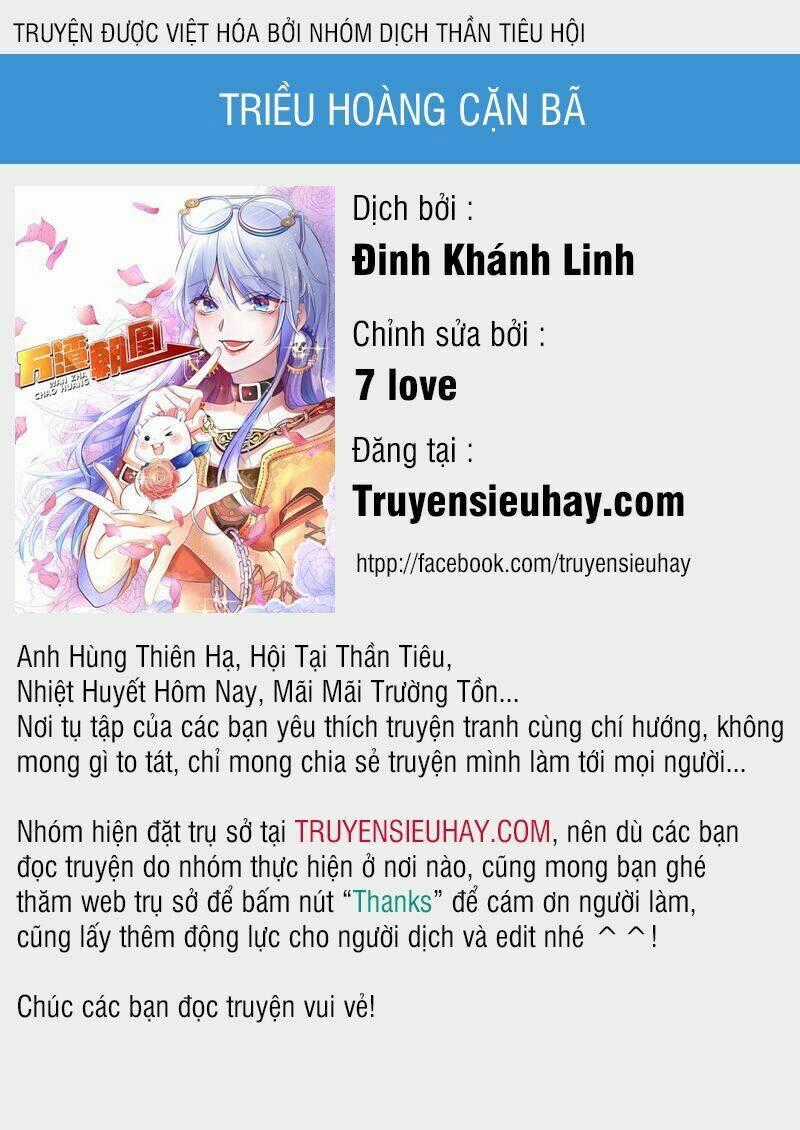 Triều Hoàng Cặn Bã - Chapter 2 - Trang 1