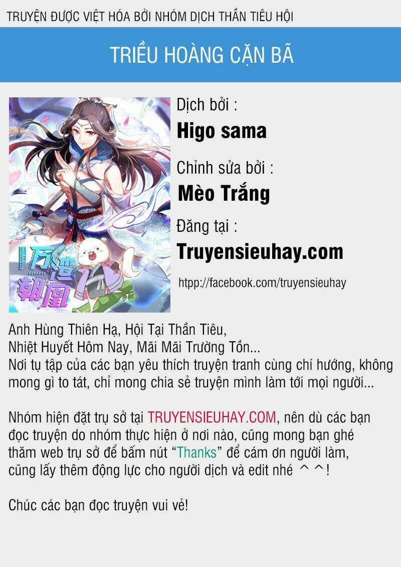 Triều Hoàng Cặn Bã - Chapter 4 - Trang 1