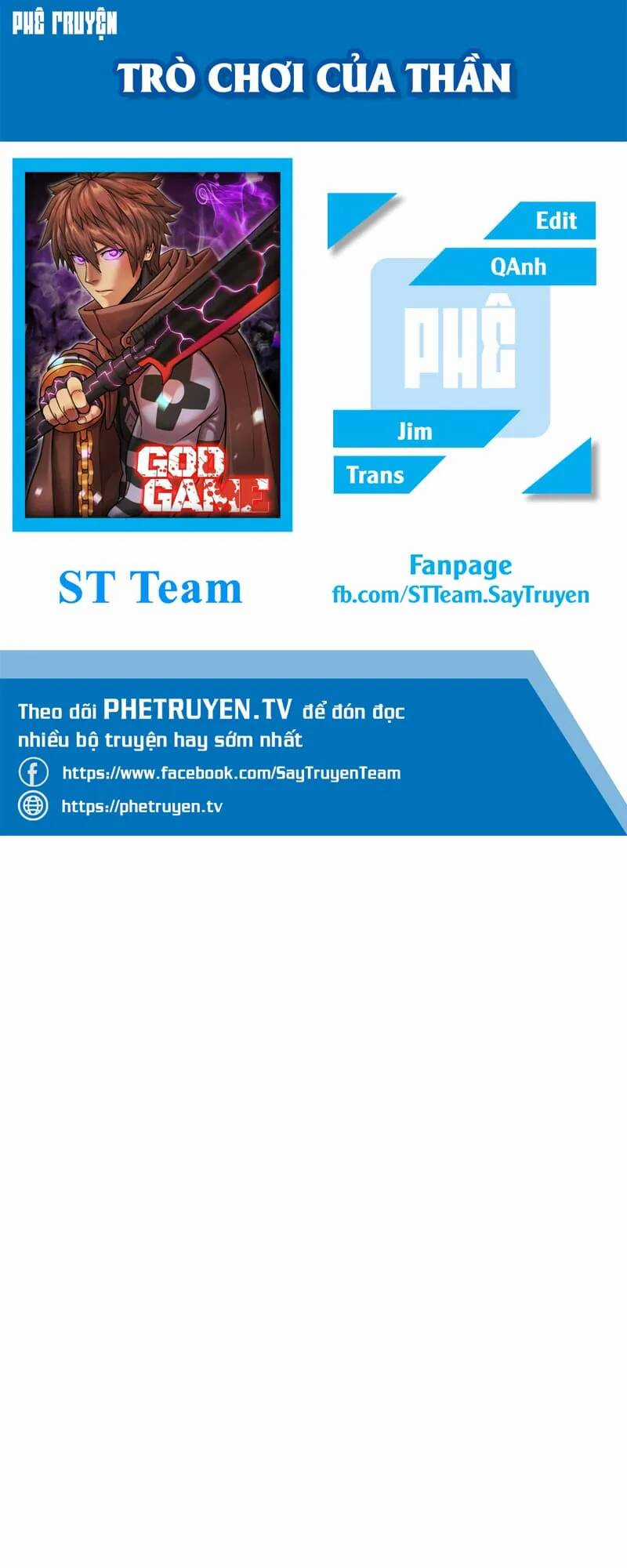 Trò Chơi Của Thần - Chapter 0 - Trang 1