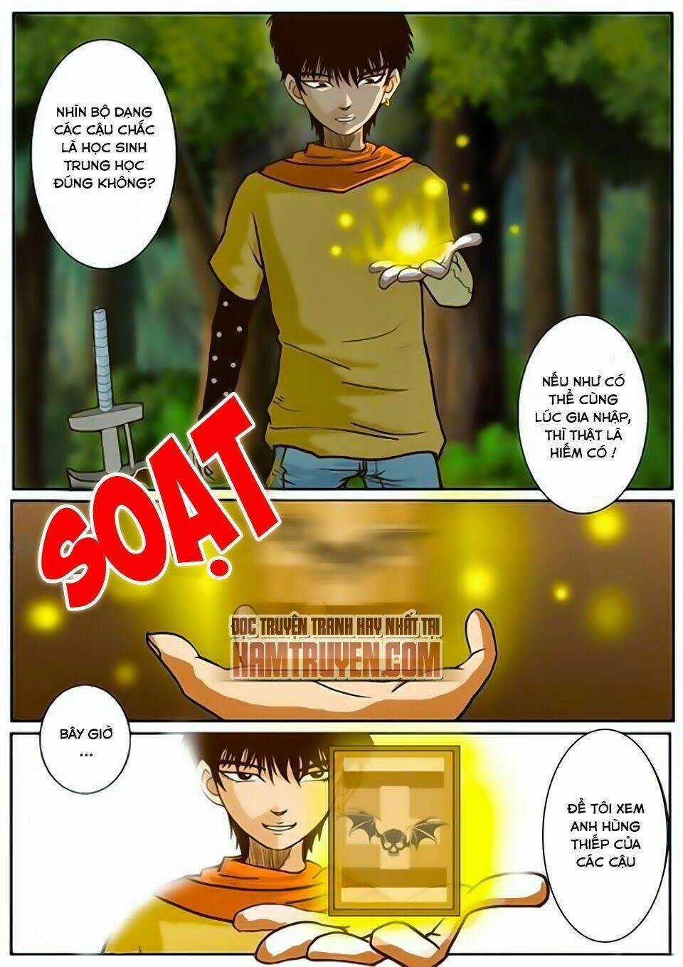 Trò Chơi Siêu Thần - Chapter 2.1 - Trang 3