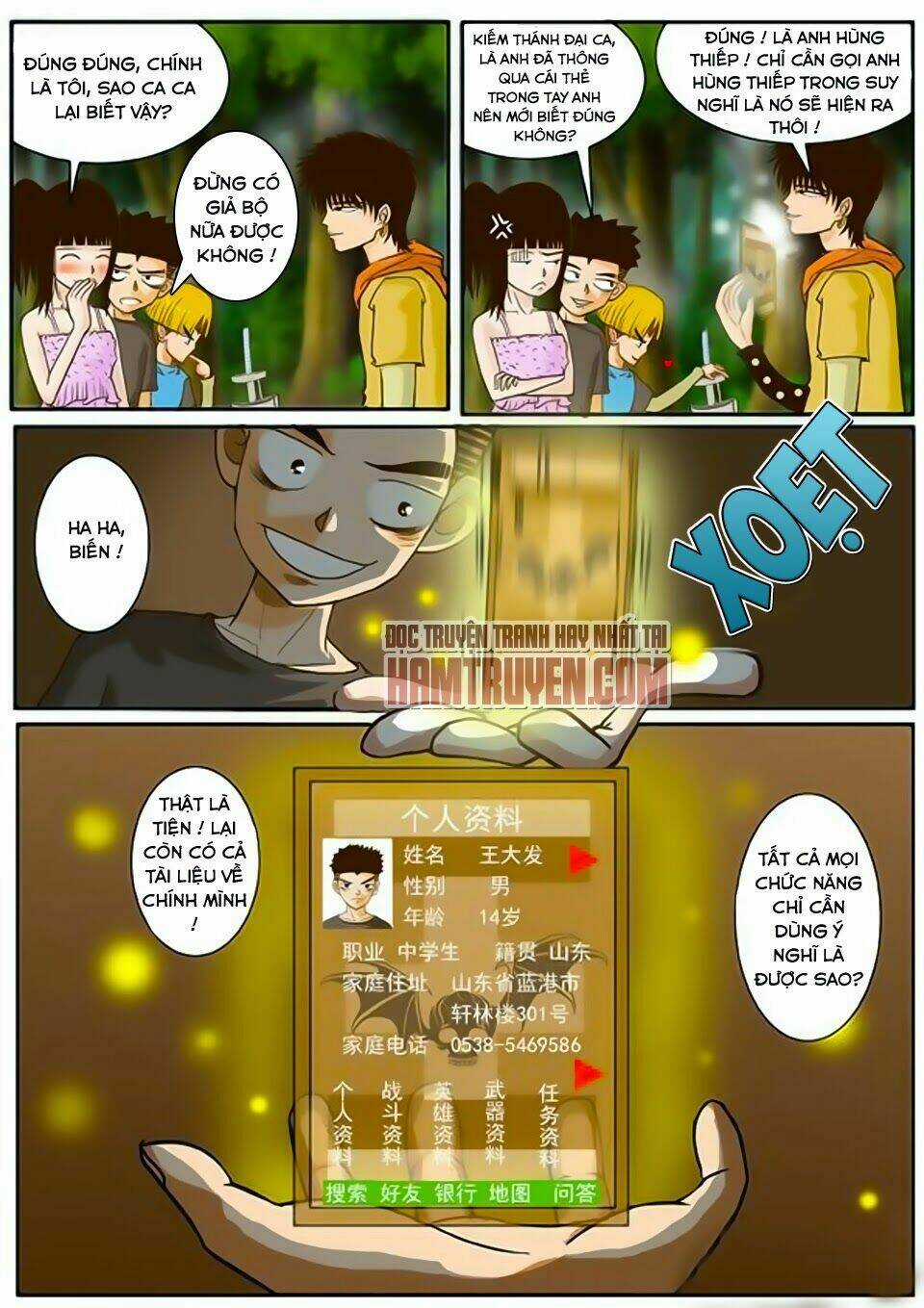 Trò Chơi Siêu Thần - Chapter 2.1 - Trang 5